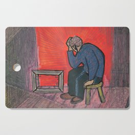 Woe to the Artist, Woe and Poverty, Woe a Hundred Times (1948) Marian Kopf Cutting Board