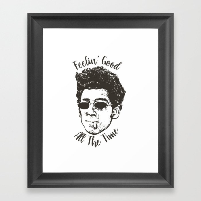 Seinfeld - Kramer Framed Art Print