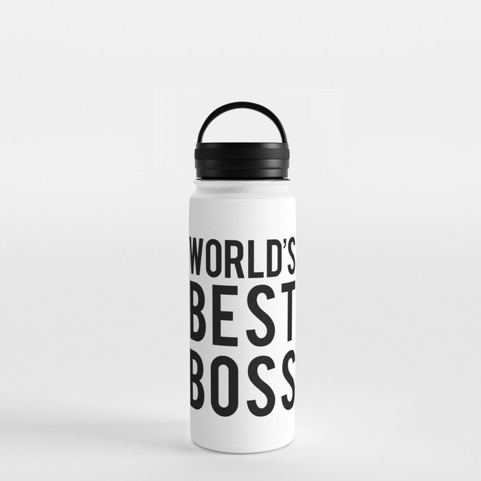 World's Best Boss Water Bottle