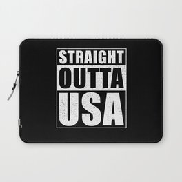 Straight Outta USA Laptop Sleeve