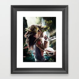 End Framed Art Print