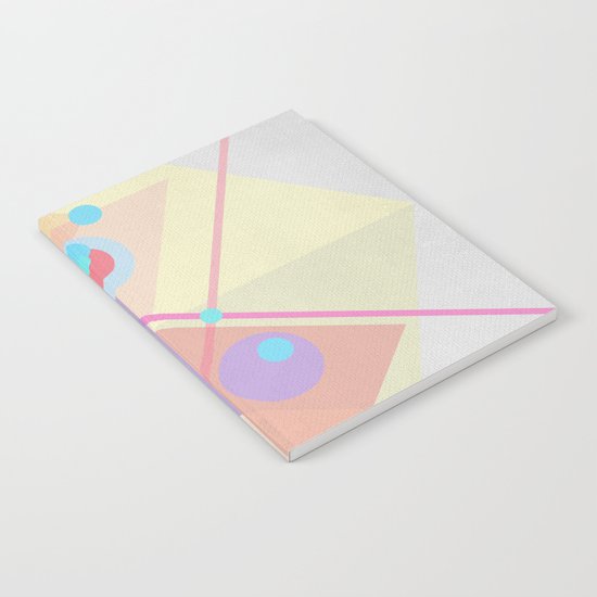 Geometric pastel 01 Notebook