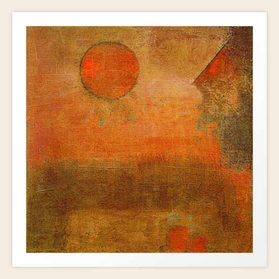 Seara Vermelha Art Print