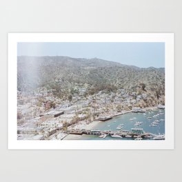 Catalina Island on Film Art Print