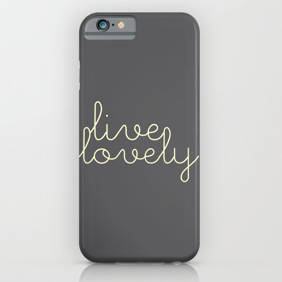 live lovely iPhone & iPod Case