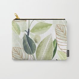 Botanical Collage Carry-All Pouch