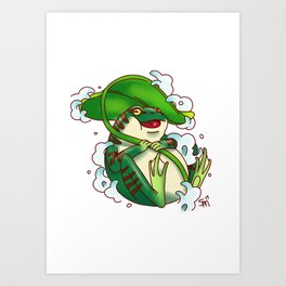 Froggy Boi Art Print