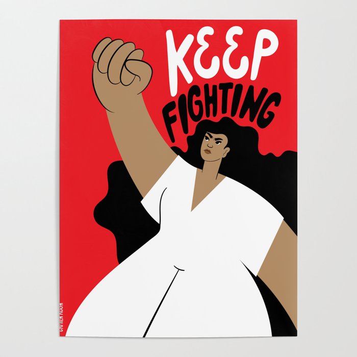 Keep Fighting Poster