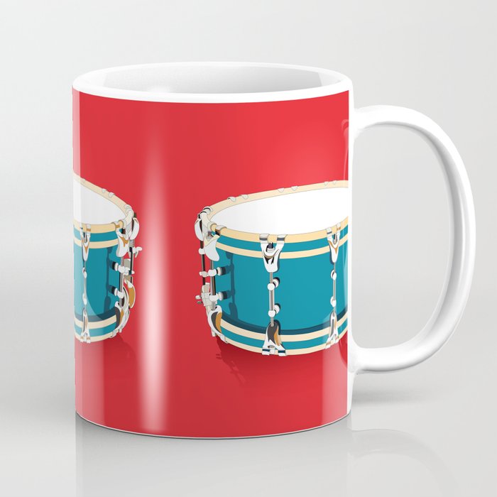 Drum - Red Coffee Mug