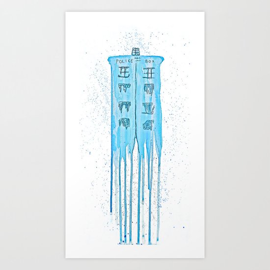 TARDIS Art Print