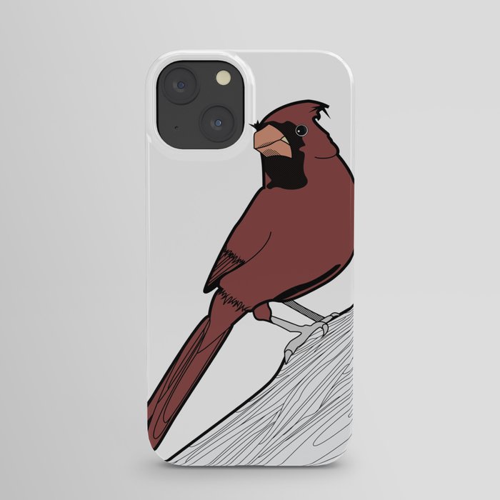 Elly the Cardinal iPhone Case