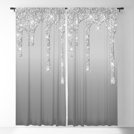 Beatiful Glitter Design Blackout Curtain
