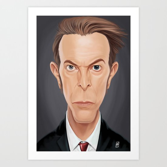Celebrity Sunday - David (David Robert Jones) Bowie Art Print