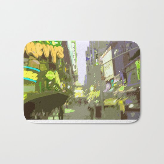 NY#7 Times Square Bath Mat