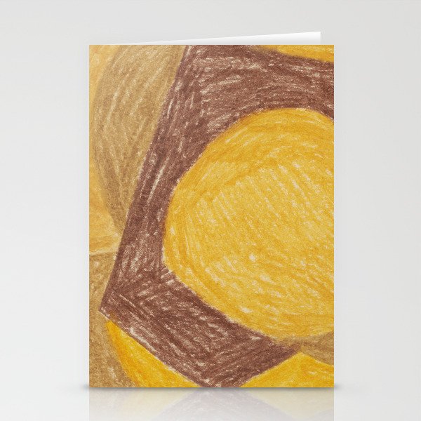 Geometric Warmth #1 Stationery Cards