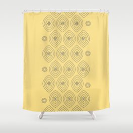 Moroccan silk in Pantone 2021 Shower Curtain
