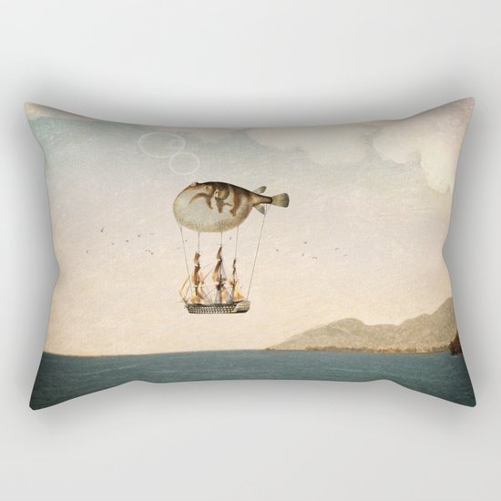 The Big Journey Rectangular Pillow