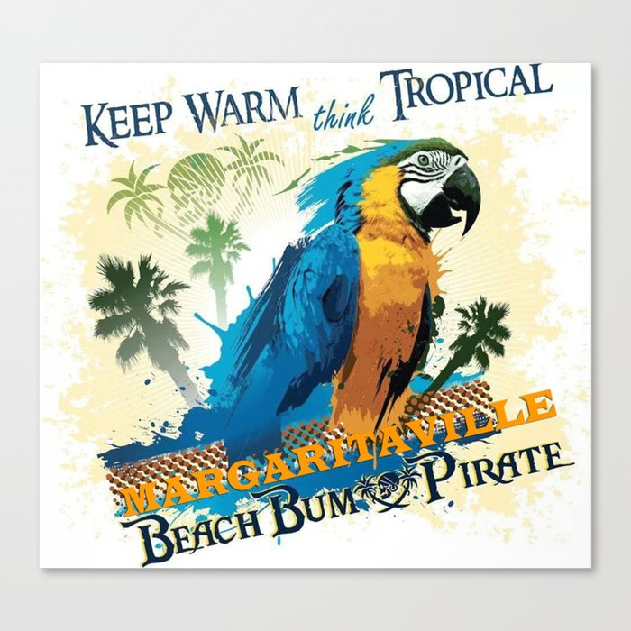 Margaritaville canvas shop