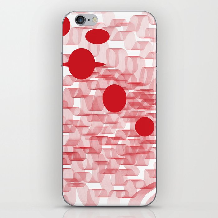 red planets iPhone Skin