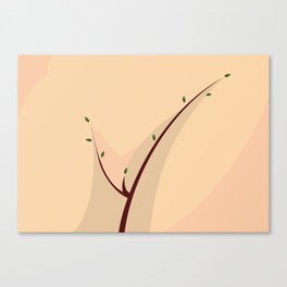 Graceful tree. Erotic nature series.  Canvas Print