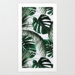Green plant Art Print