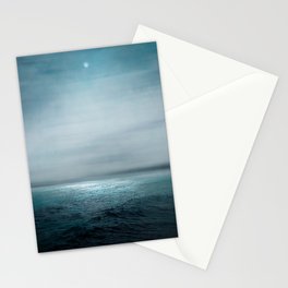 Sea Under Moonlight Stationery Card