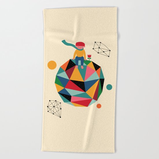 Lonely planet Beach Towel