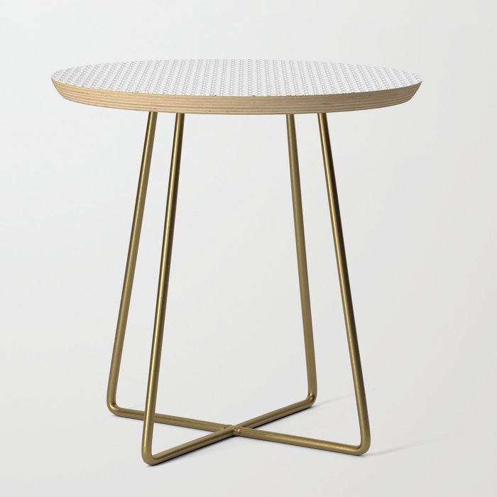 Hd Soap Black Tiled On White Side Table By Hilltop Designs Society6 Hd Soap Black Tiled On White Side Table, Round Table Hilltop
