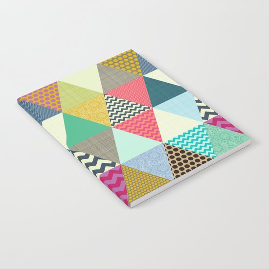 New York Beauty triangles Notebook