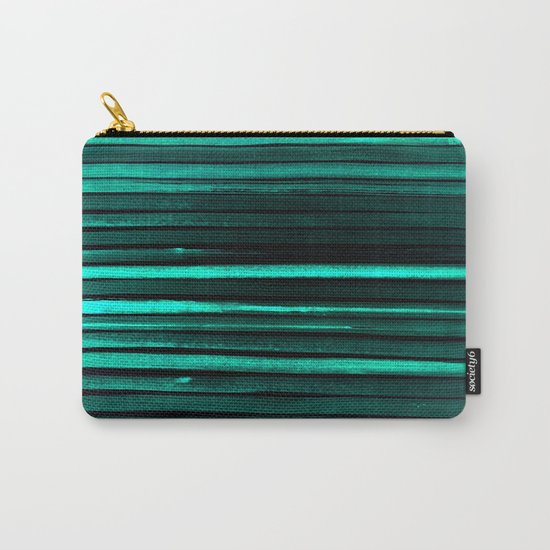 We Have Cold Winter Teal Dreams At Night Carry-All Pouch