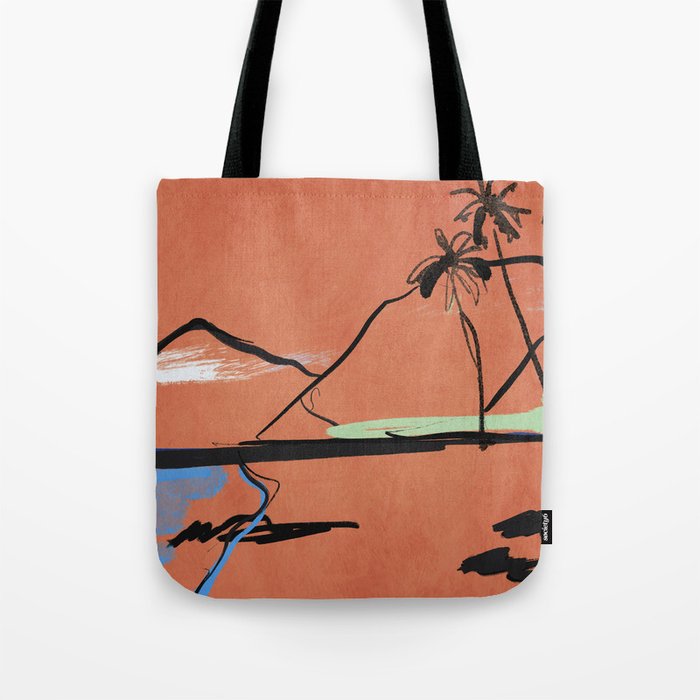 Landscape sketch art 15 Tote Bag