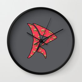 Saturated Colors Wall Clock