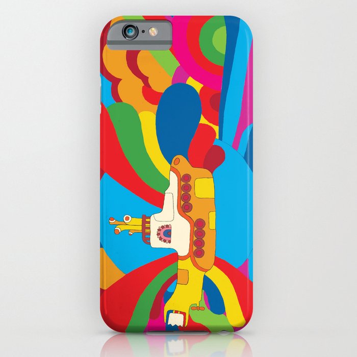 yellow submarine iphone case
