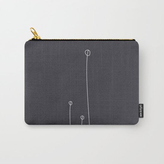 Abstract #Minimal #Nature Carry-All Pouch