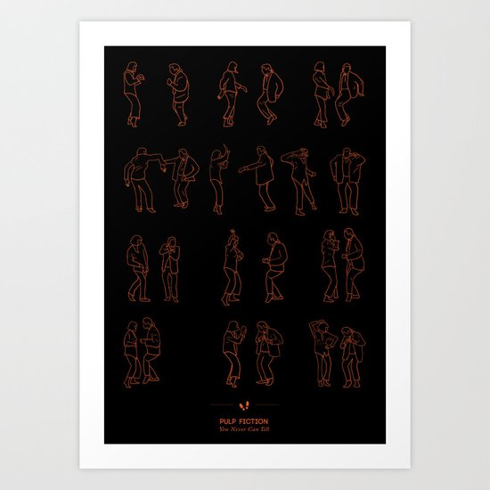 Pulp Fiction Art Print