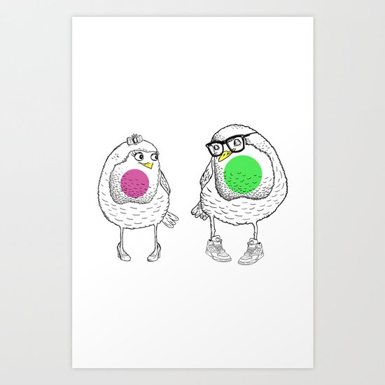 hi Art Print