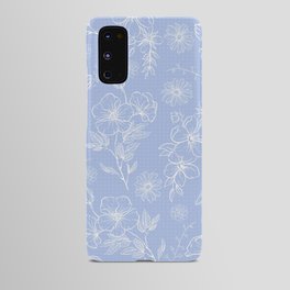 Blue Floral Android Case