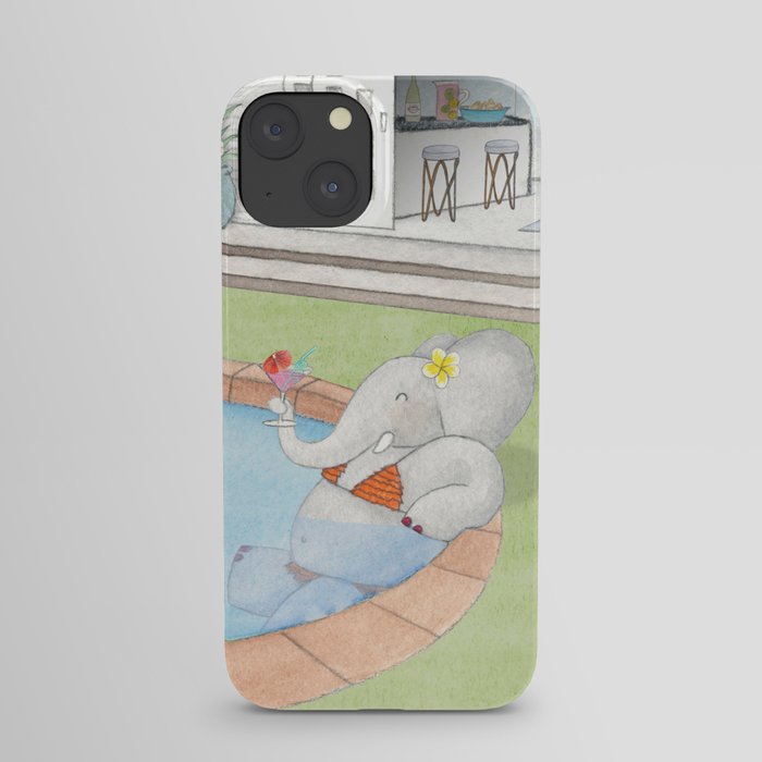 Wild Pool Party iPhone Case