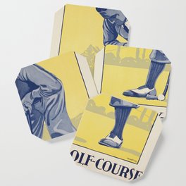 cartellone montreux golf course aigle 18 trous Coaster