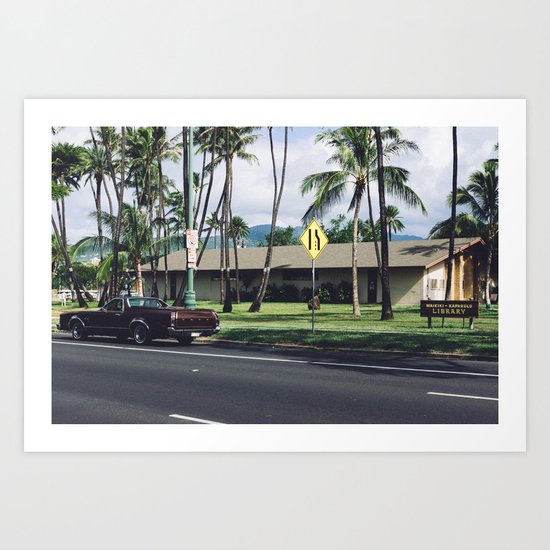 stroll Art Print