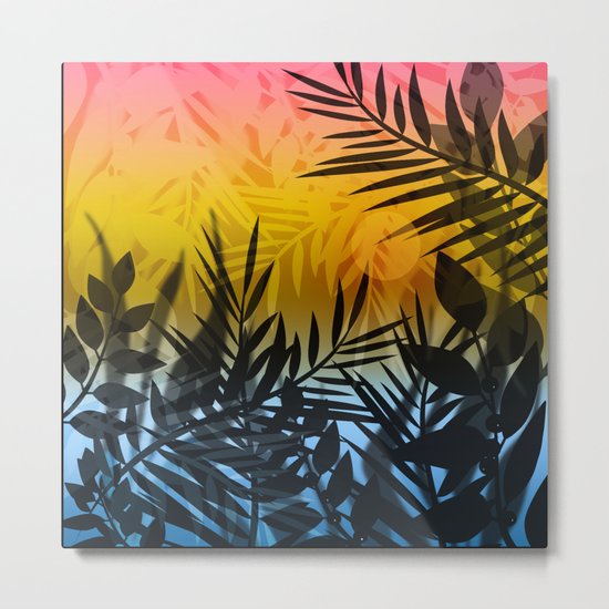 Hot summer . Heat . Metal Print
