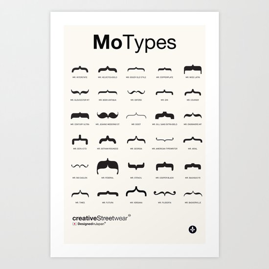 Movember 2012 Art Print