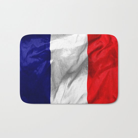 France Flag Bath Mat