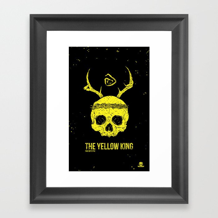 The Yellow King Framed Art Print