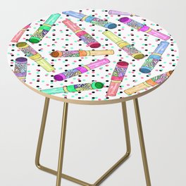 Retro 80's 90's Neon Colorful Push Candy Pop Side Table