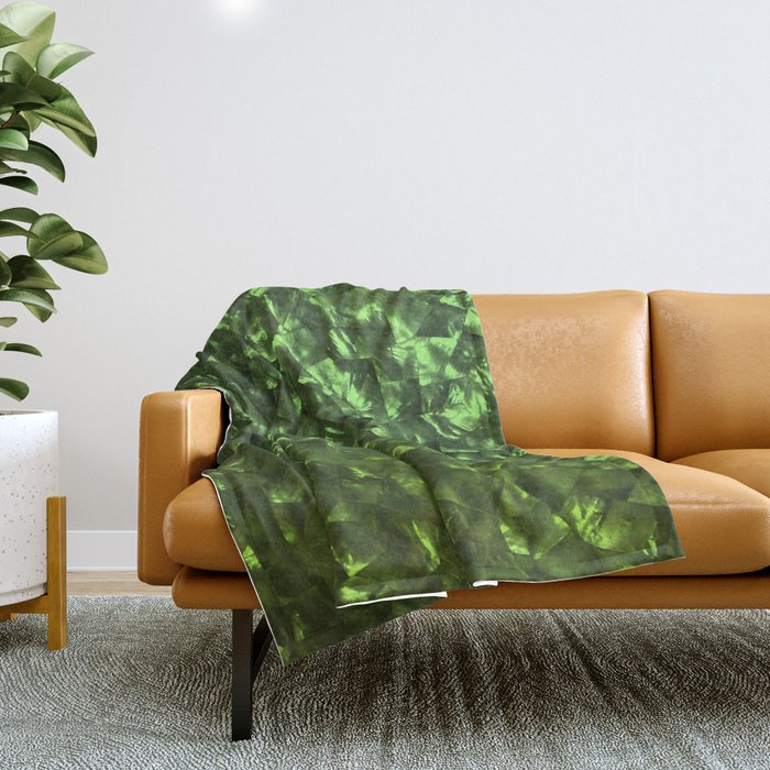 Jade green throw best sale