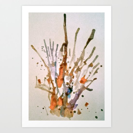 Burst 2 Art Print