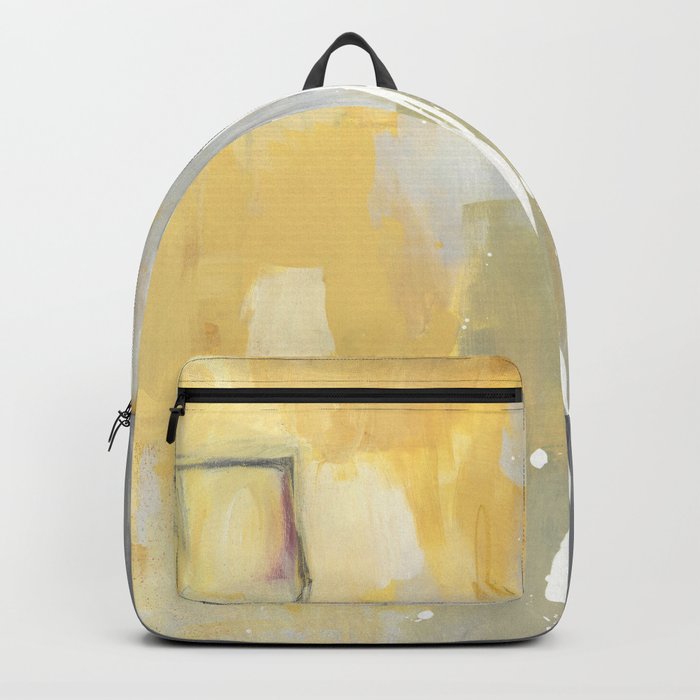 50 Shades of Grey and Yellow Backpack