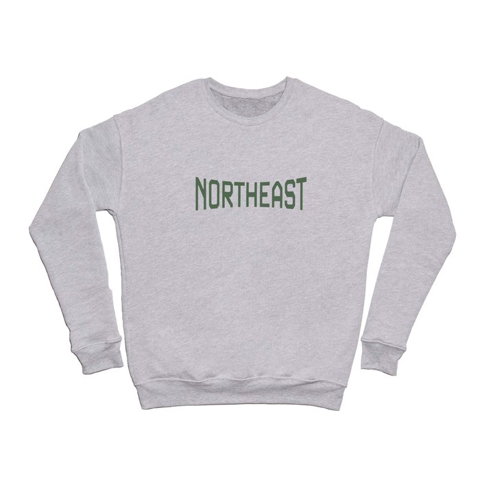 Northeast Green Crewneck Sweatshirt by City Pride Society6