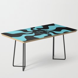 Smile Melt - Blue and Black Coffee Table